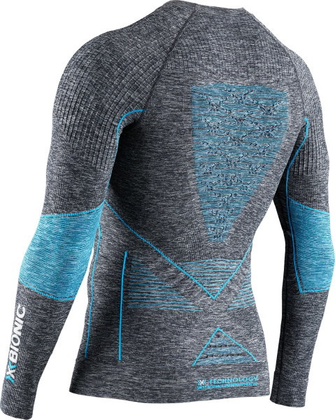 Водолазка Energy Accumulator 4.0 Melange Shirt Round Neck LG SL M (G161 dr gr mel/blue; XXL)